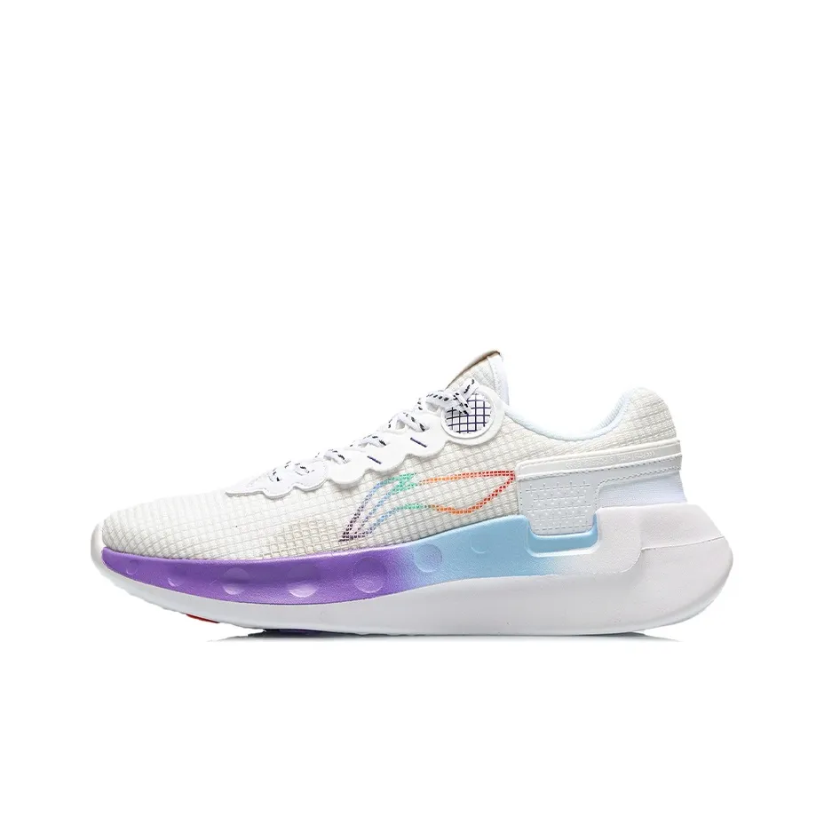 LINING Running Shoes Men's Low Top White