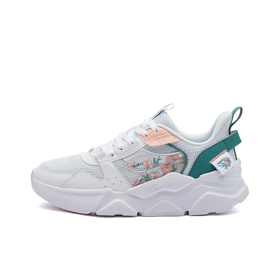 361° Prism SE Slip Resistant, Abrasion Resistant, Breathable Low Top Running Shoes Women's White Cyan