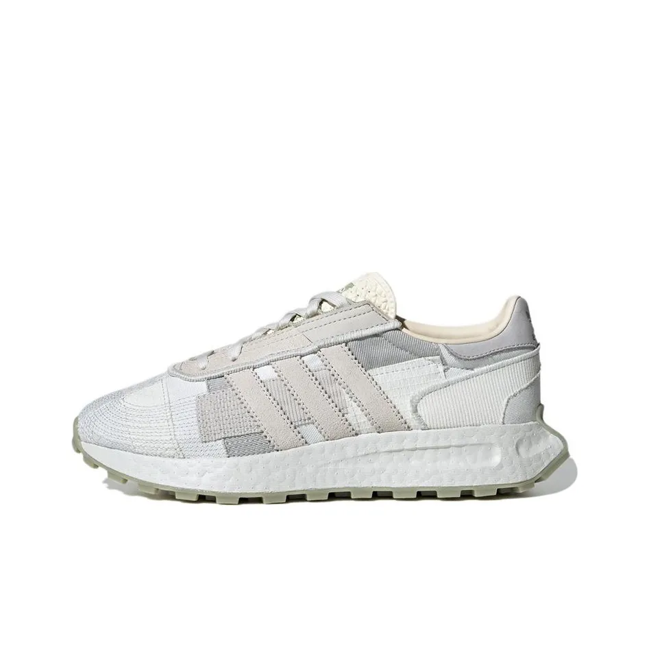Adidas Originals Retropy E5 Slip-resistant Abrasion-resistant Lightweight Low Top Casual Unisex Gray White Adidas Originals Retropy E5 Противоскользящий Устойчивый к истиранию Легкий Низкий Топ Повседневный Унисекс Серый Белый
