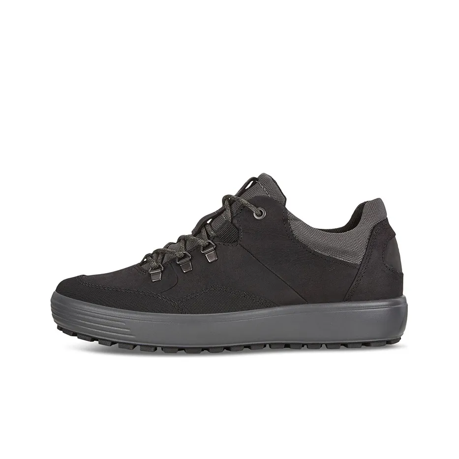 Ecco Soft 7 Skateboard Shoes Men's Low top Black
