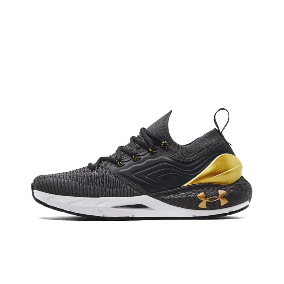 Under Armour HOVR Phantom 2 Low Топ Casual Мужской Черный Золото