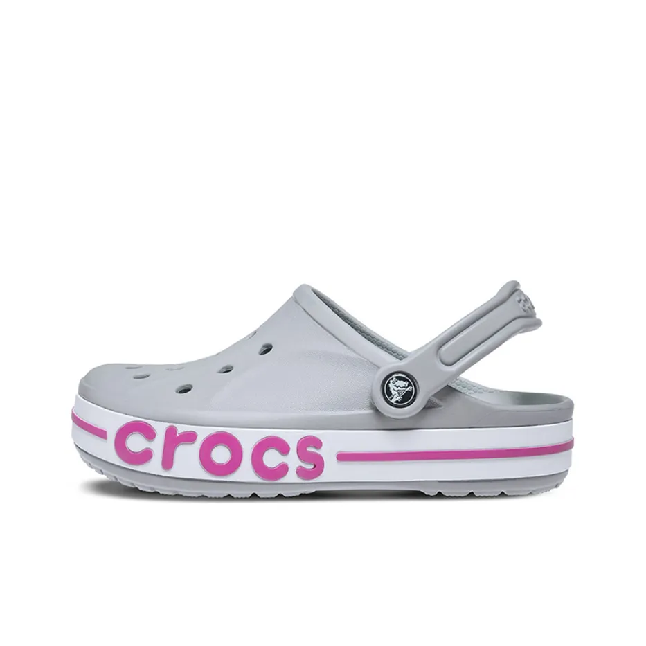 Crocs Bayaband Clog Beach Shoes Light Grey