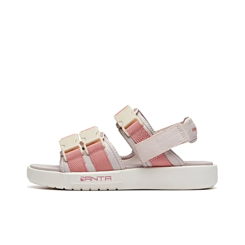 Anta Life Collection Beach Sandals Women's Gray Pink