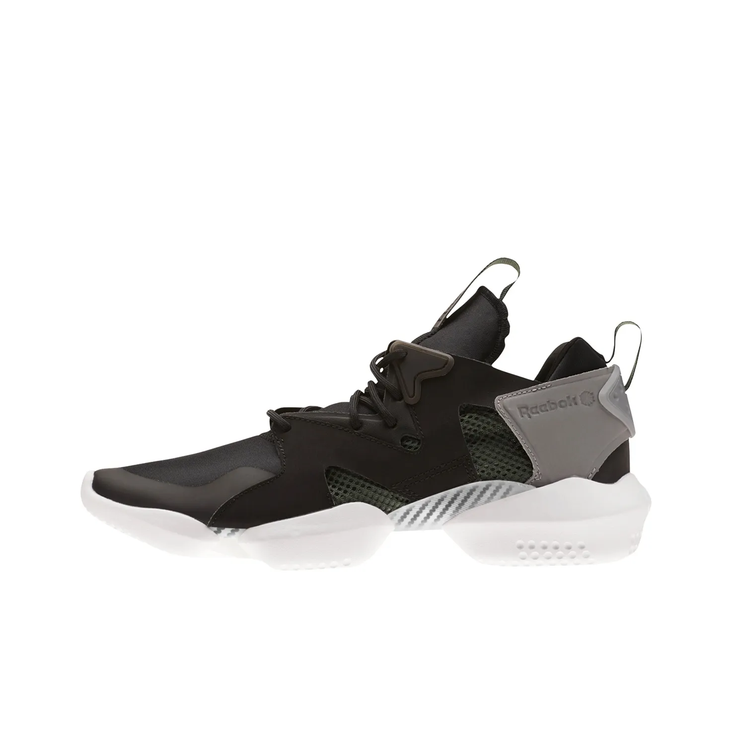 Reebok совместный бренд 3D Op. Низкие беговые кроссовки для бега Unisex Серый Черный Зеленый