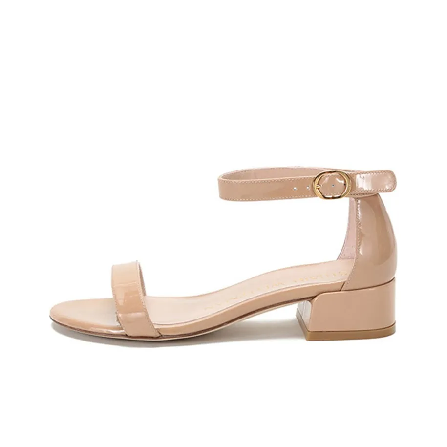 Stuart Weitzman SW One Sandals Strap Women's Beige
