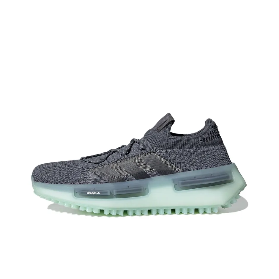 Adidas Nmd S1 Grey Green Glow