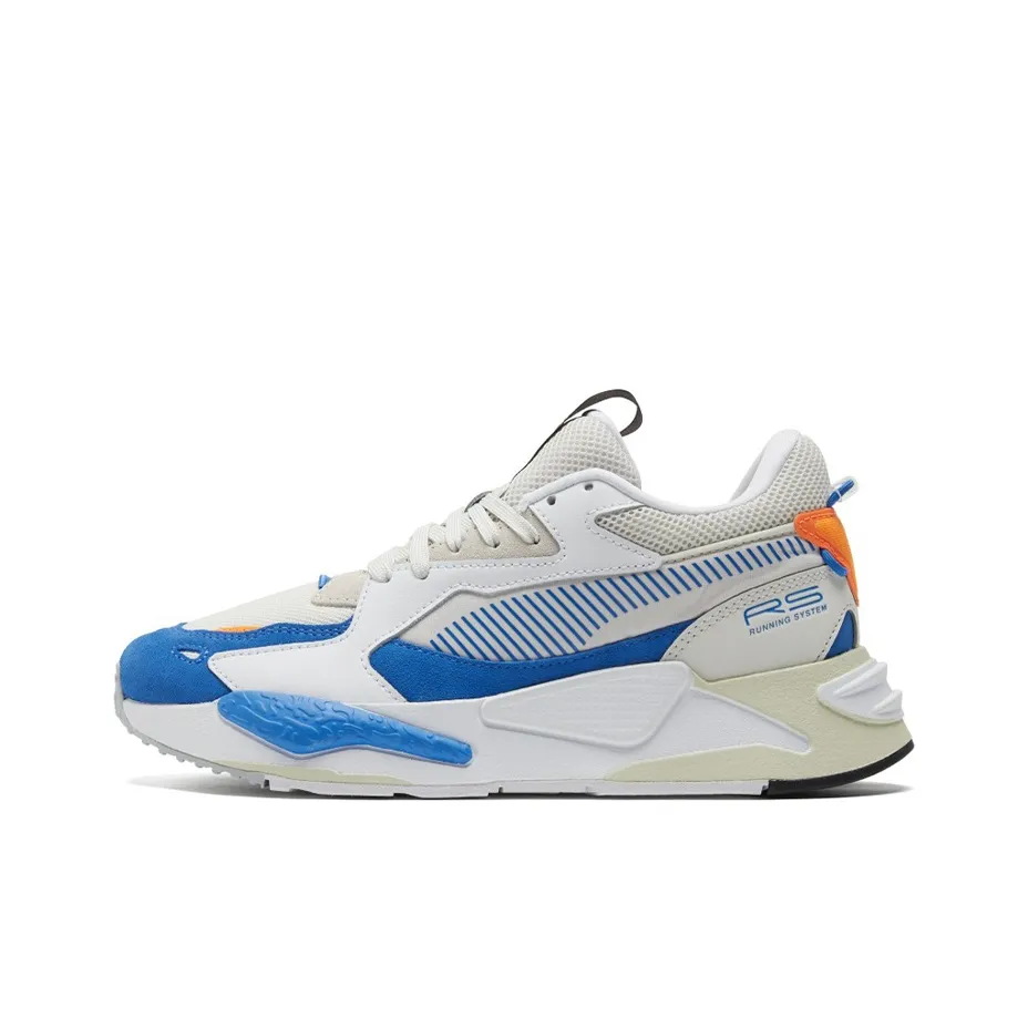 PUMA RS Z Z-Shock Absorbers Slip-Resistant Abrasion-Resistant Low Top Casual Running Shoes Unisex White PUMA RS Z Z-Shock Absorbers Противоскользящие устойчивые к истиранию низкий топ повседневные беговые кроссовки унисекс белый