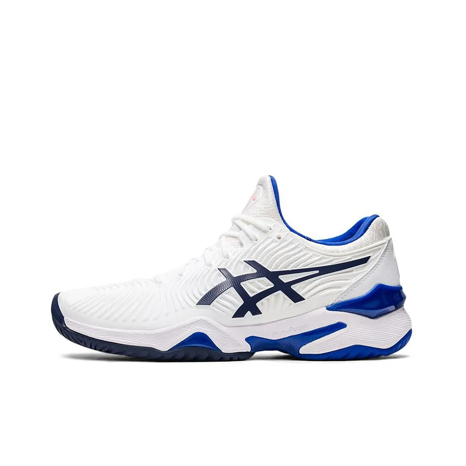 Asics Court FF 2 High Топ Беговые кроссовки Женские Белые Синие