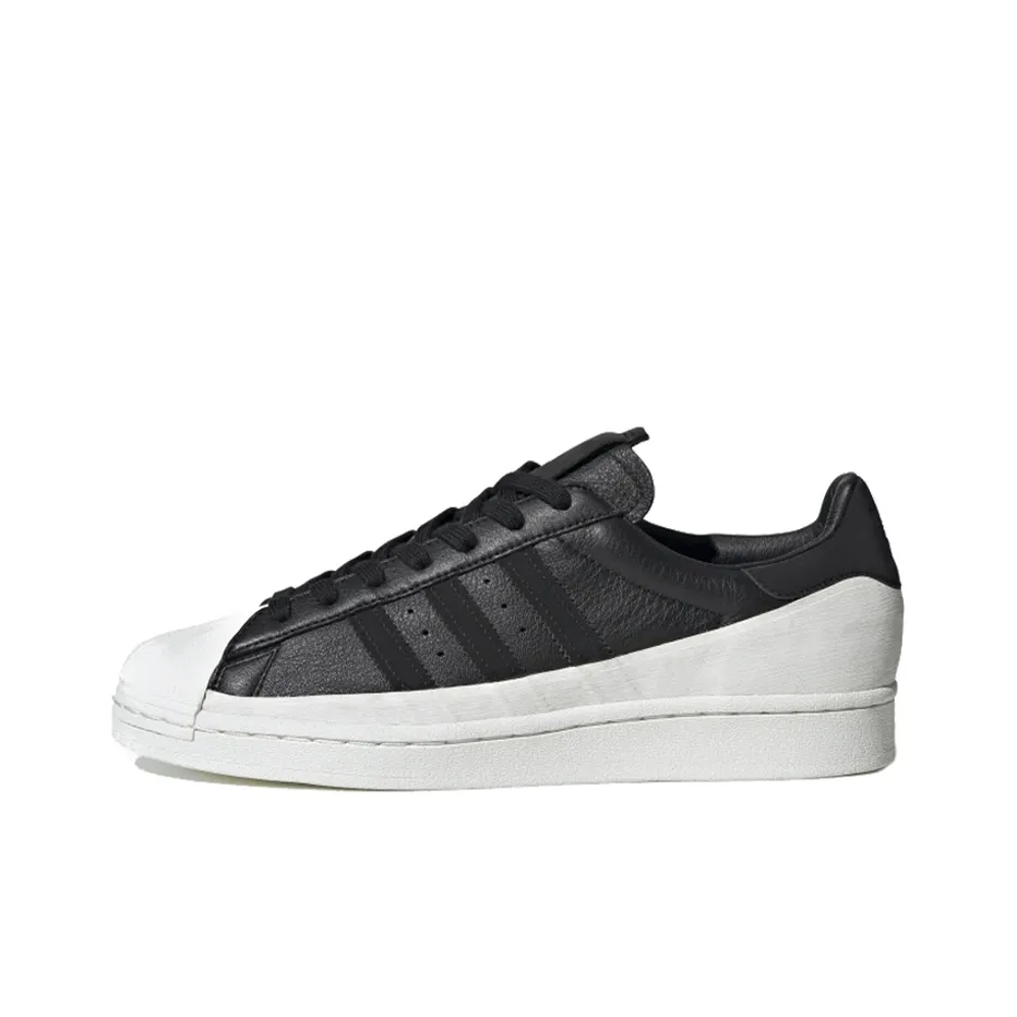 Adidas Originals SUPERSTAR MG Low Топ Скейтборд Кроссовки Унисекс Черный Белый