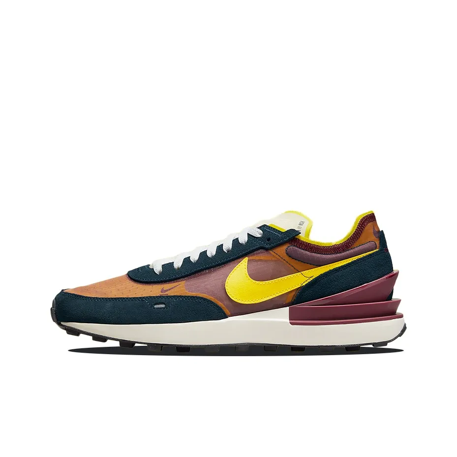 Nike Waffle One Casual Shoes Men Low Top Red/Blue/White
