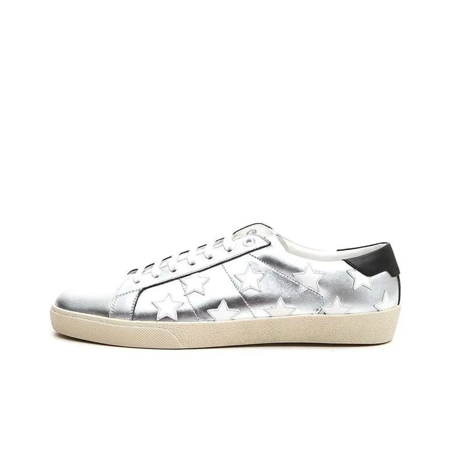 SAINT LAURENT Court Classic SL/06 Black Silver