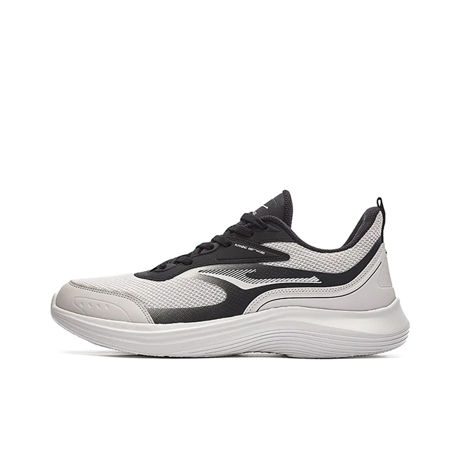 Erke Hunt Running Shoes Men's Gray Black
