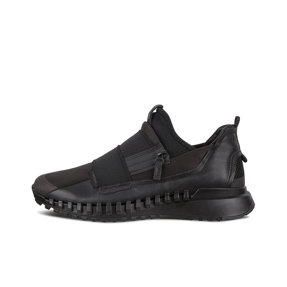 Ecco Zipfle Slip On Low Top Casual Shoes Men's Black
