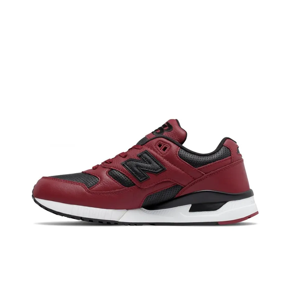New Balance NB 530 Low Топ Повседневные Беговые Кроссовки Мужские Бордовые