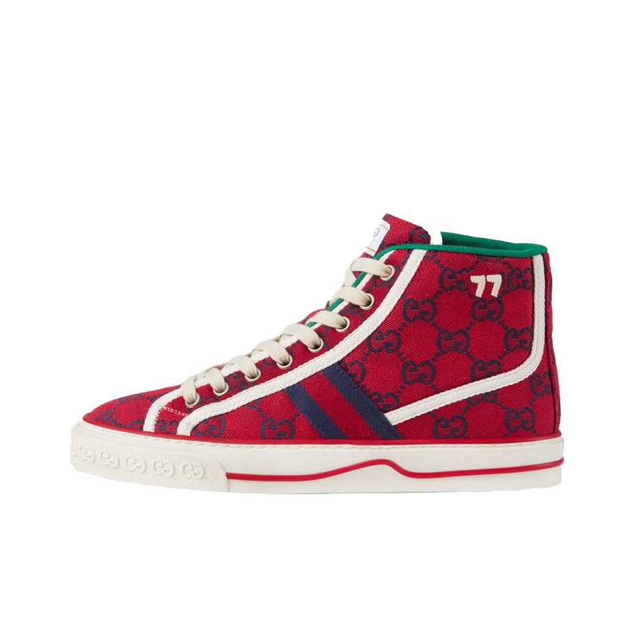 Gucci red high tops on sale