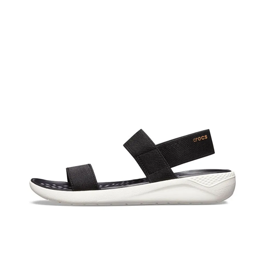 Crocs LiteRide Fashion Black Sandals Women's
