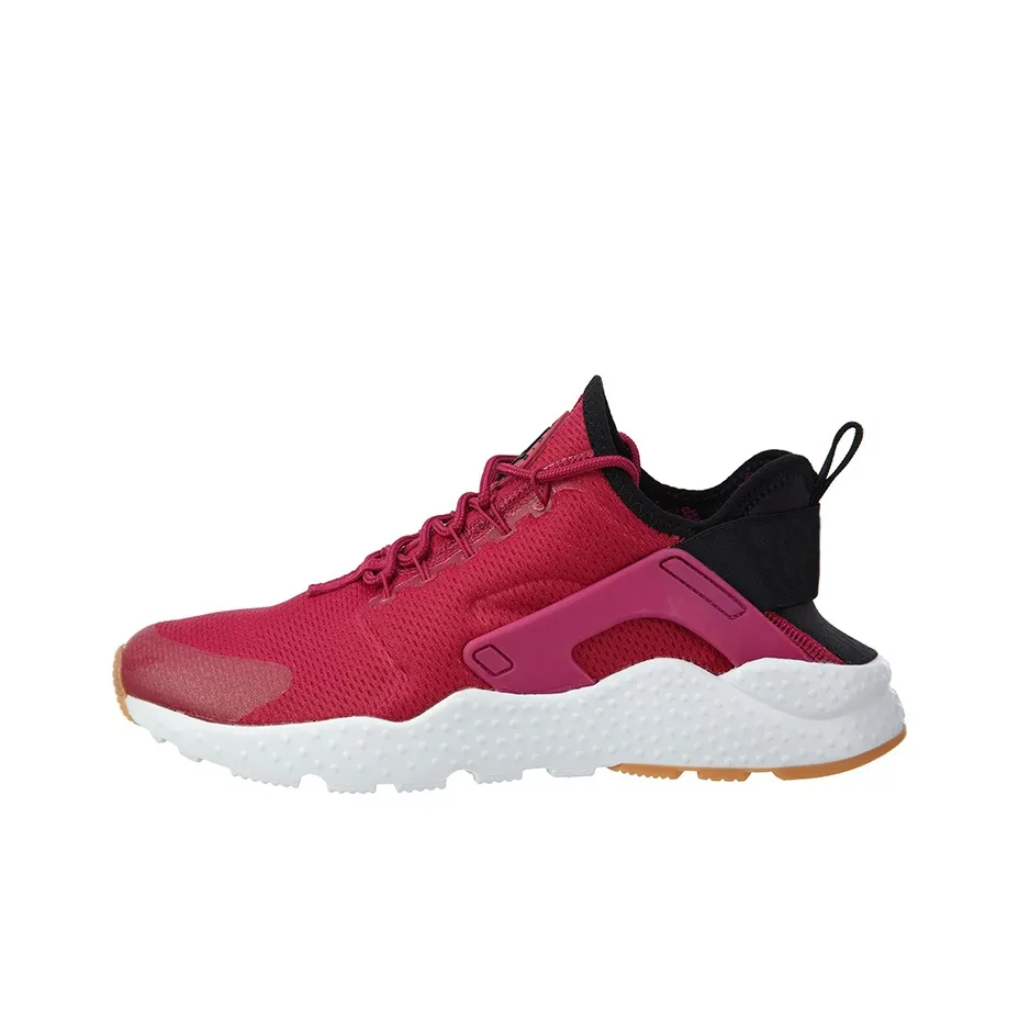 Nike Air Huarache Run Running Shoes Women's Low Top Rose/White