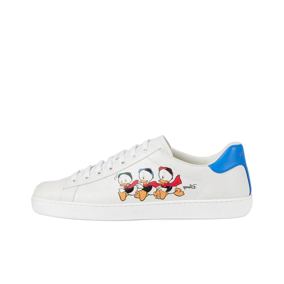 GUCCI Disney X GUCCI Ace 'Huey Dewey And Louie   White'