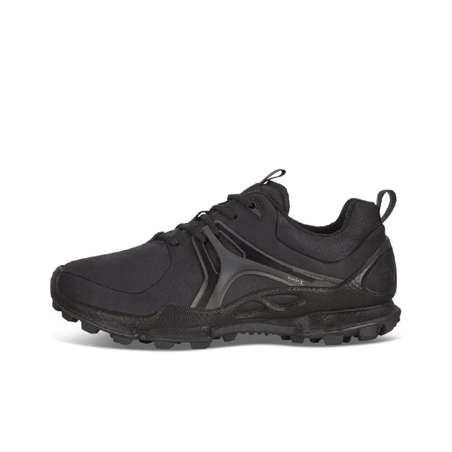 Ecco Striding C Cushioning, Waterproof, And Breathable Low Top Hiking Shoes Women's Black