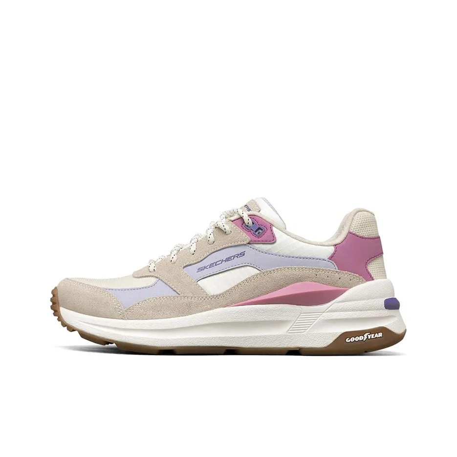 Skechers Global Jogger Устойчивый к истиранию Дышащие Низкие Беговые кроссовки Женские Многоцветные