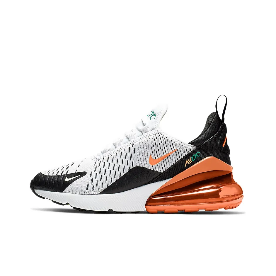 Nike Air Max 270 'White Turf Orange' Gs