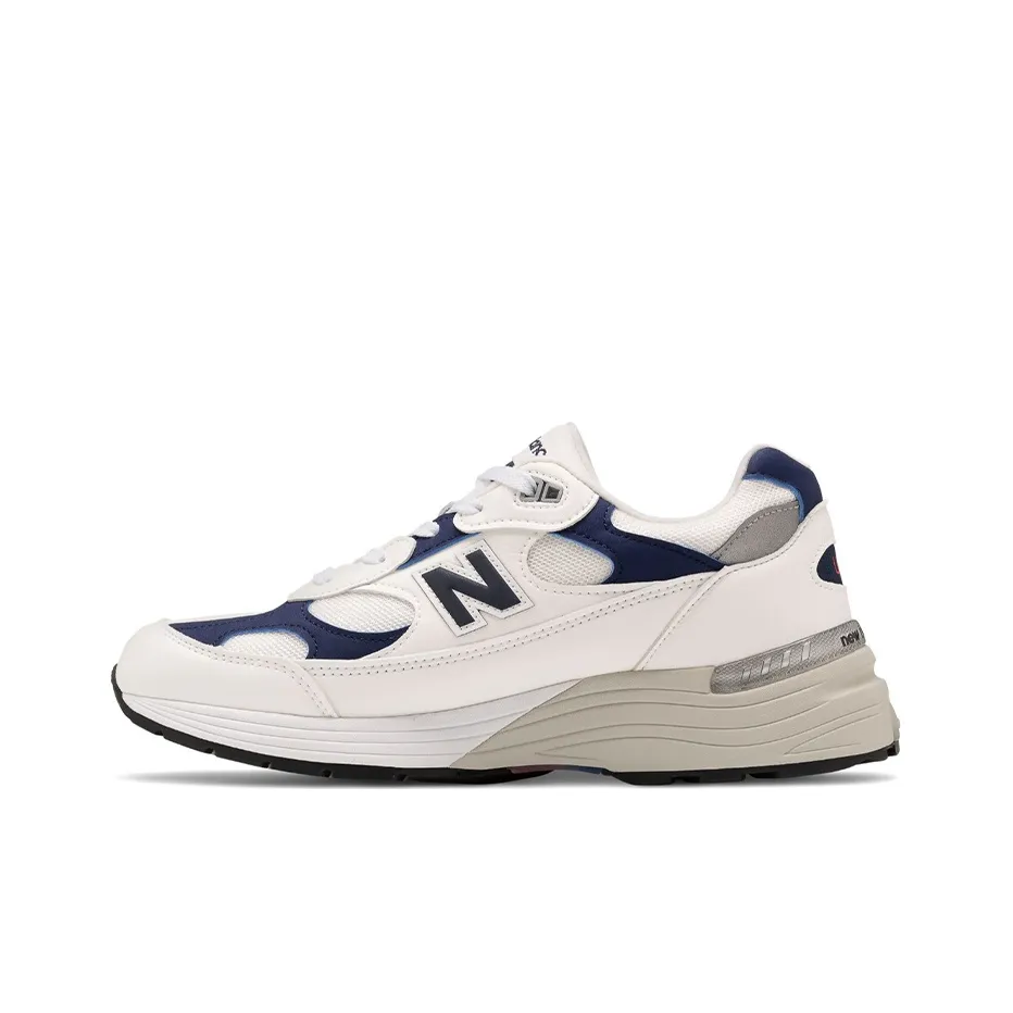 New Balance 992 Made In Usa 'White Navy'