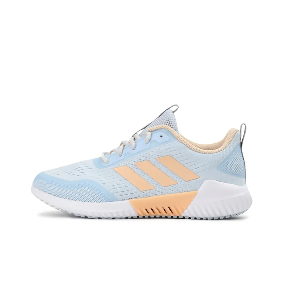 Adidas Climacool 2,0 Амортизация Устойчивый к истиранию Дышащий MID Топ Тренировочные Беговые кроссовки Женские Синий