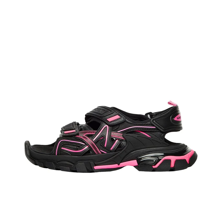 Balenciaga Track Sandal 'Black Pink' Women's