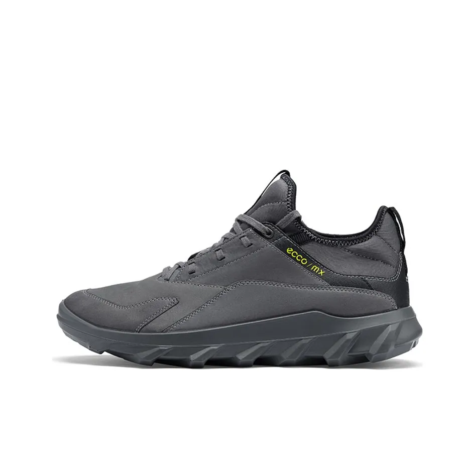 Ecco M Cushioning Anti Slip And Wear Resistant Low Top Casual Shoes Men's Gray