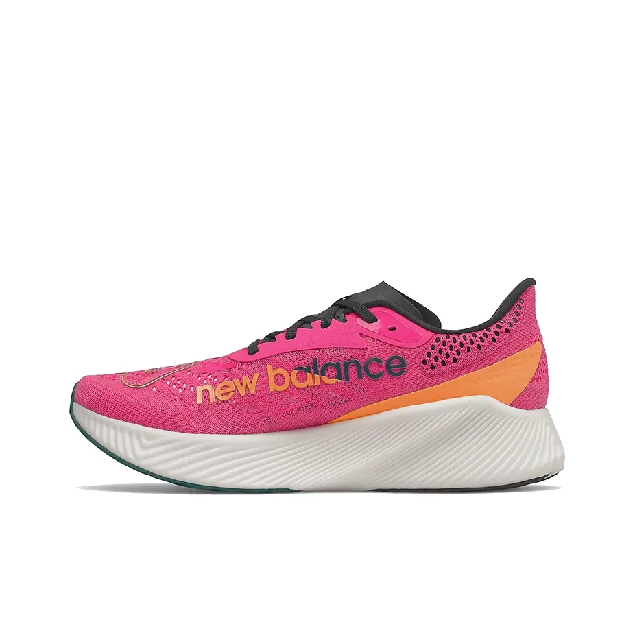 New Balance NB FuelCell Running Shoes Men Low Top Pink/Black/White