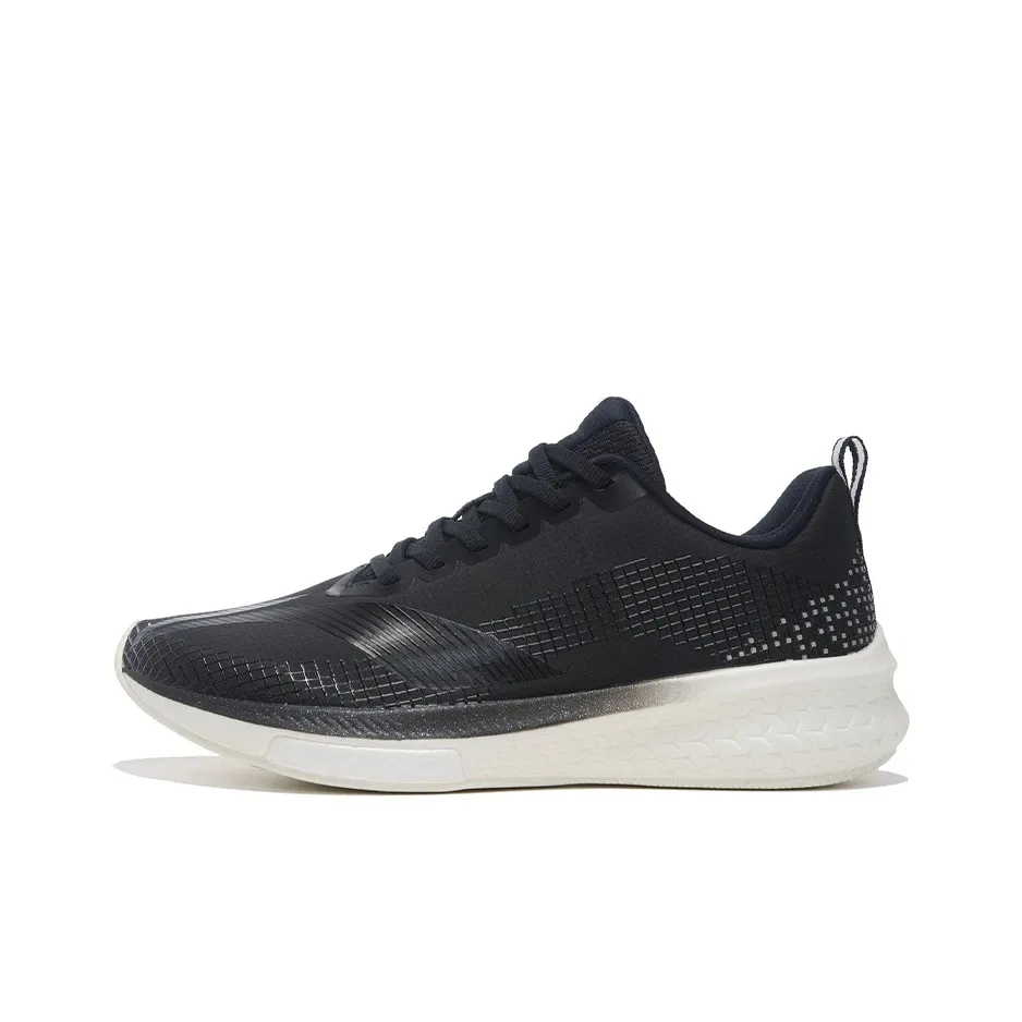 LINING Trich Tu 5 V PRO 3M Men's Light Marathon Running Shoes   Black/White