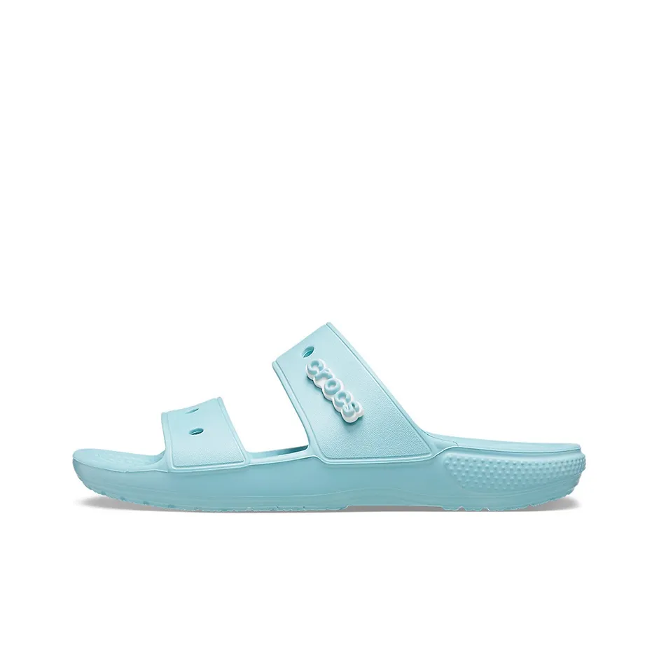 Crocs Classic Clog Мода Тапочки Унисекс Стекло Синий