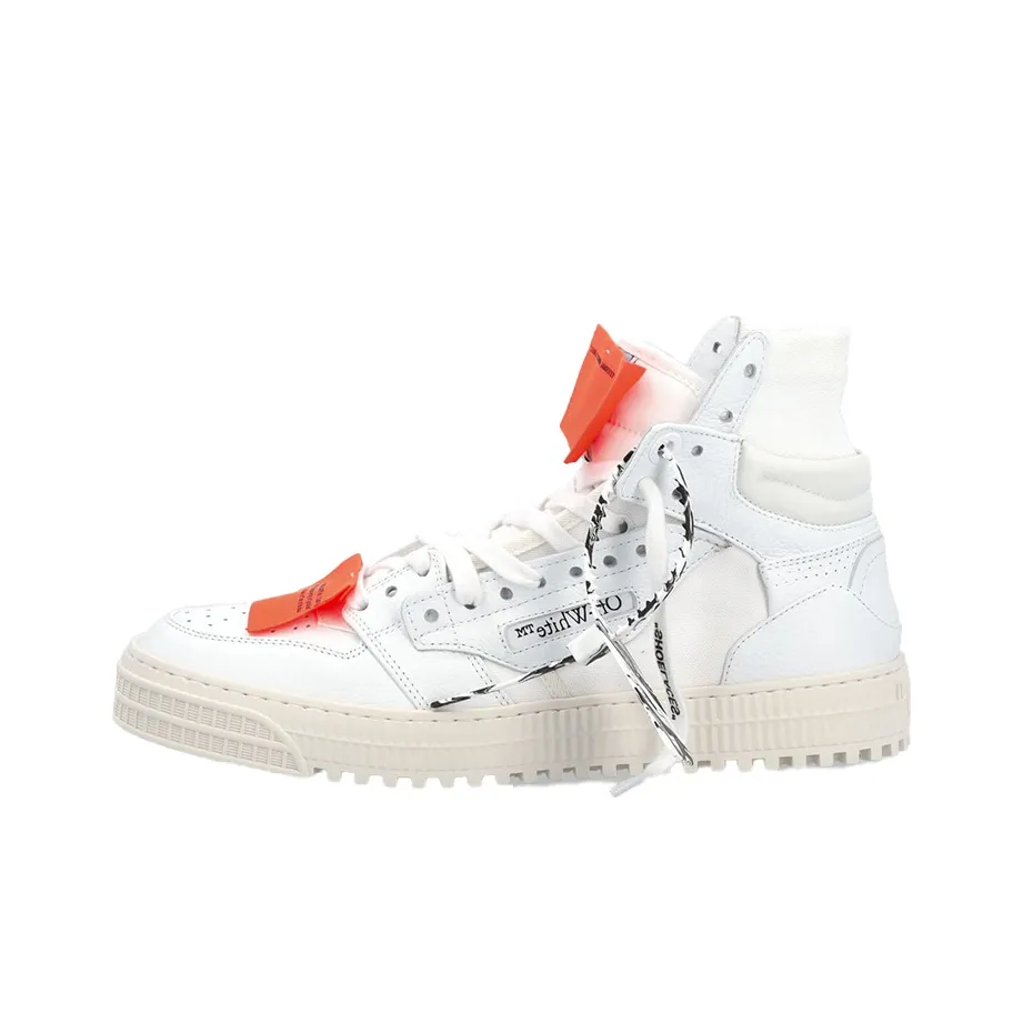 OFF WHITE Off Court 3.0 High Top Sneakers White/Orange