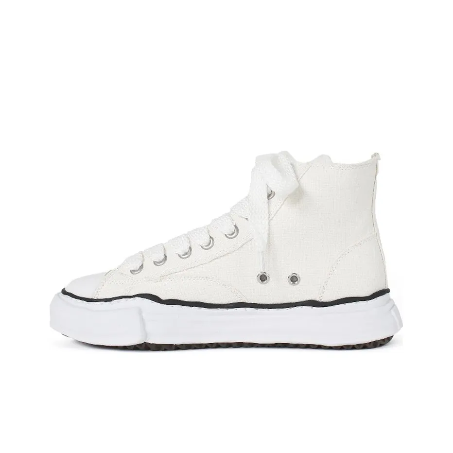 MIHARA YASUHIRO Peterson OG Sole Canvas High White