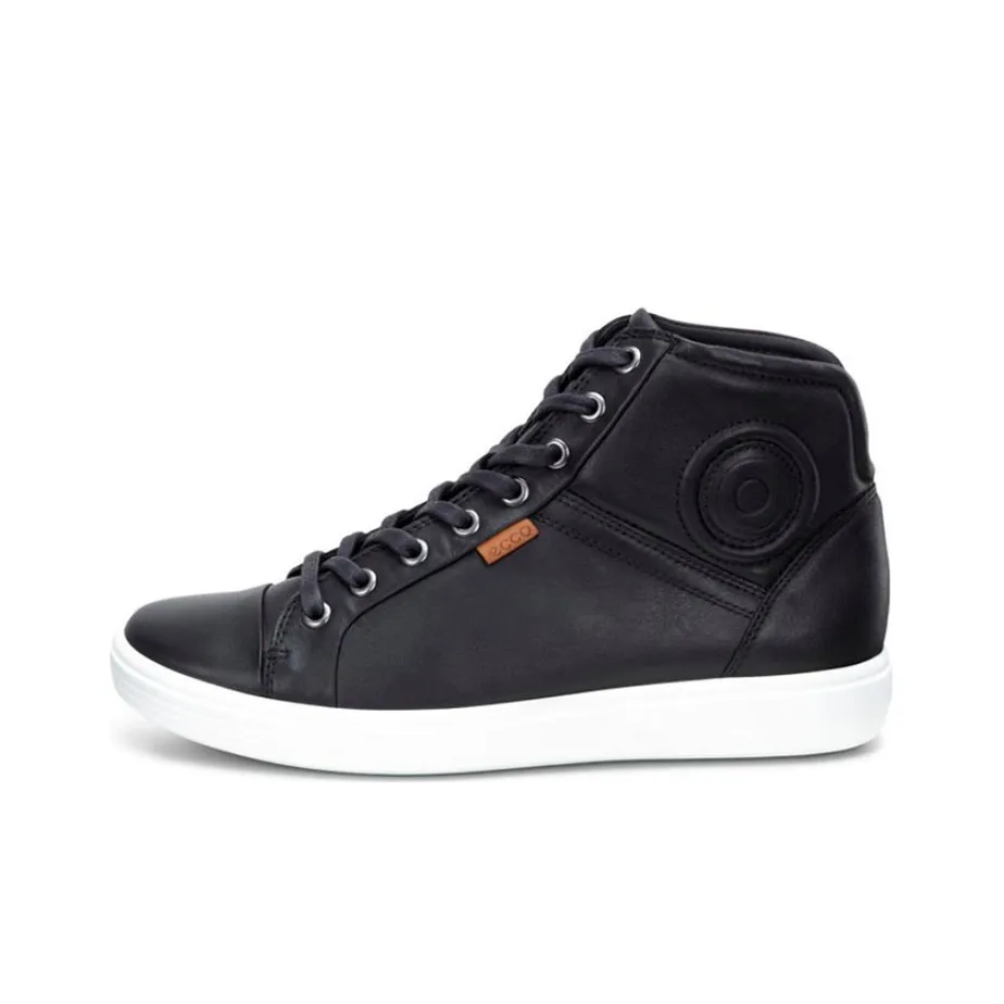 Ecco Soft Cool Size 7 Collection Stylish Skateboarding Shoes Women's Black