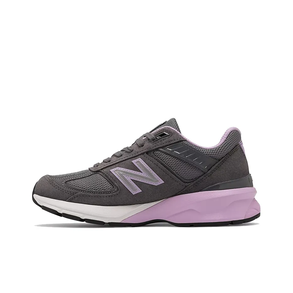 New Balance 990v5 MiUSA Lead Dark Violet Glow Women's