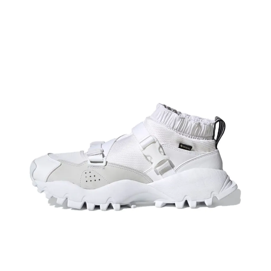 Adidas Originals Seeulater Slip-resistant Abrasion-resistant MID Топ Походная обувь Унисекс Белый