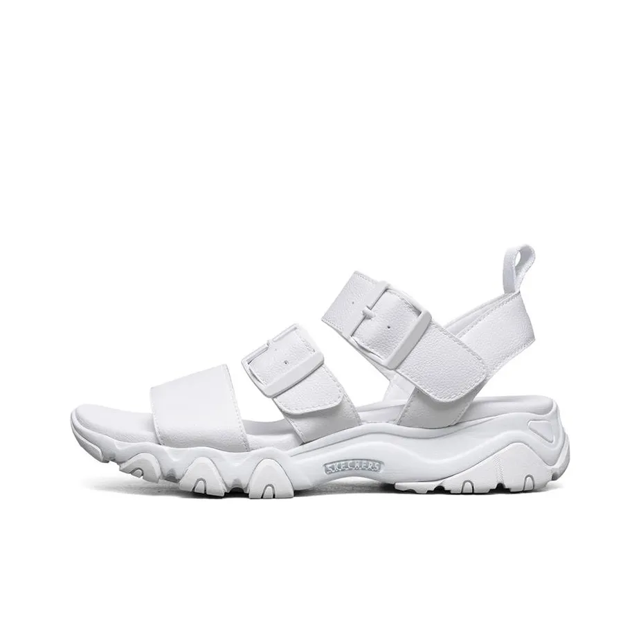 Skechers D'LITES 2,0 Пляжные сандалии Женские Белые