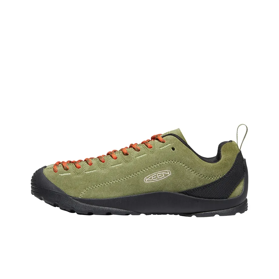 KEEN Jasper Anti Slip And Wear Resistant Breathable Low Top Hiking you Shoes/Trekking you Shoes Women's Olive