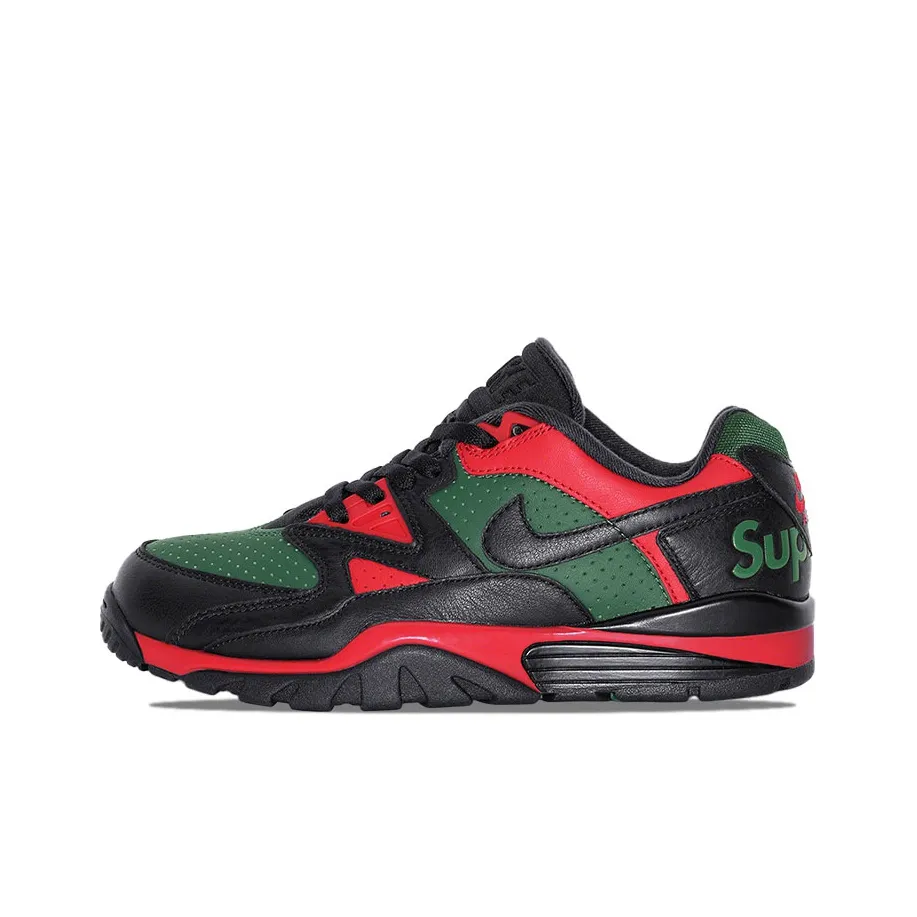 Nike Cross Trainer Low Supreme Black Green Red