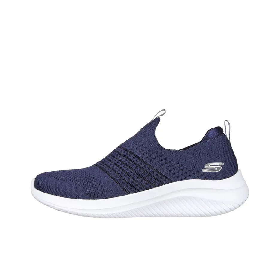 Skechers Ultra Flex 3.0 Classy Charm Low Top Casual Shoes Women's Marine Blue