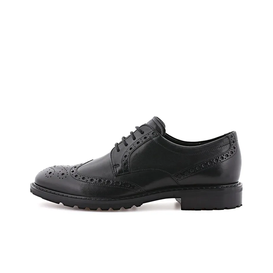 Ecco Unique Journey Collection Dress Shoes Men's Black