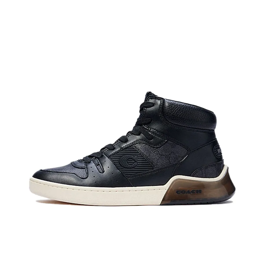COACH CitySole Stylish Skateboarding Shoes Men's Black