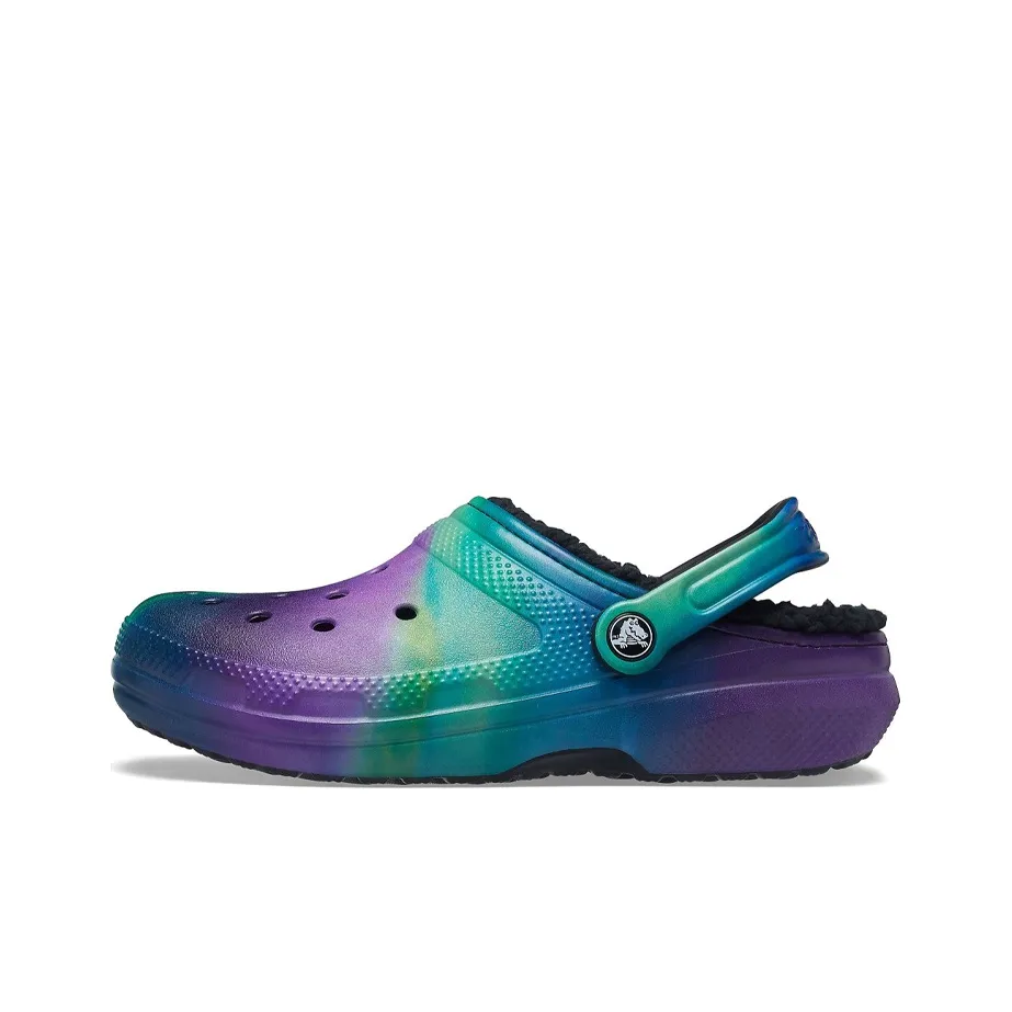 Crocs Classic Clog Sabo Женские Многоцветный Черный