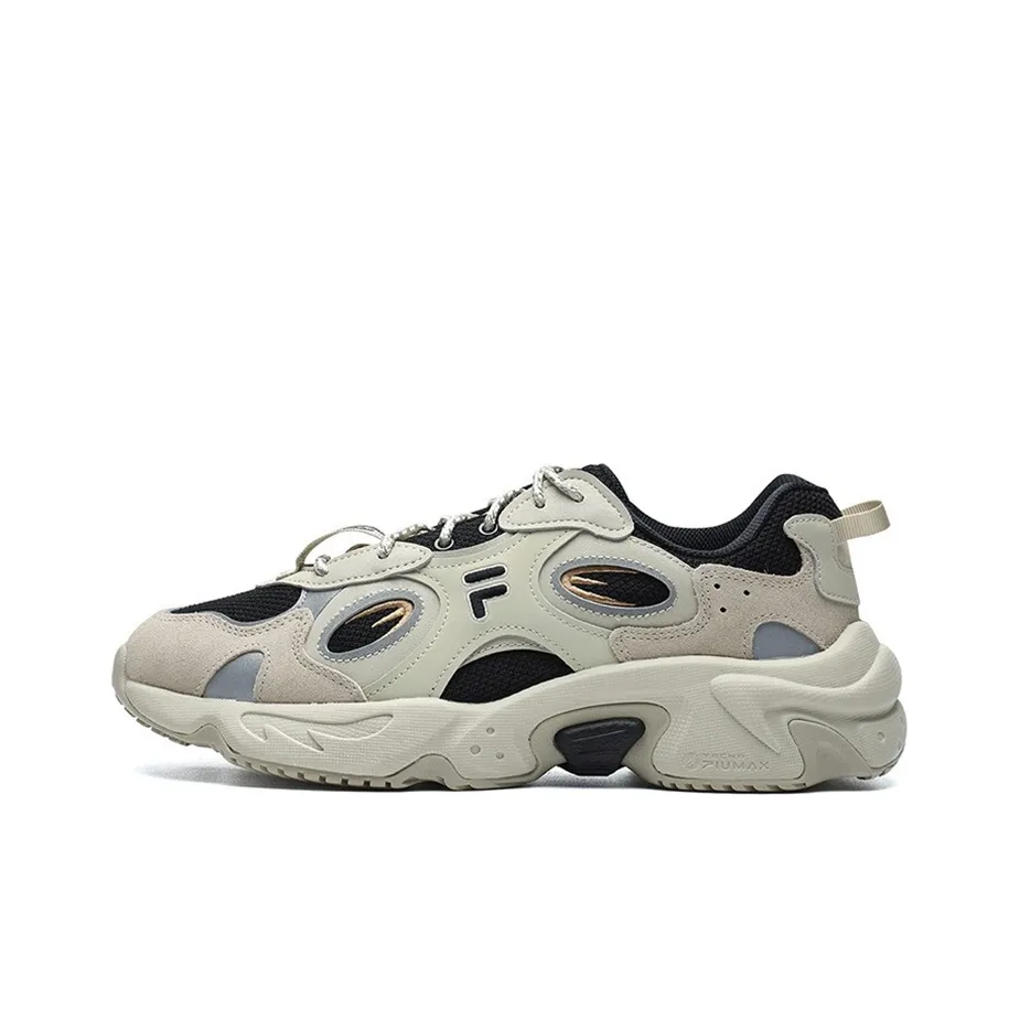 FILA FUSION Raccoon Низкий Топ Повседневный Мужской Серый Черный