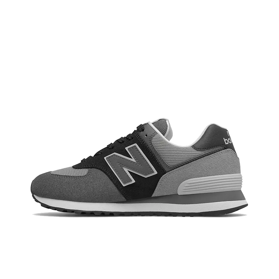 New Balance 574 Grey Black Women's