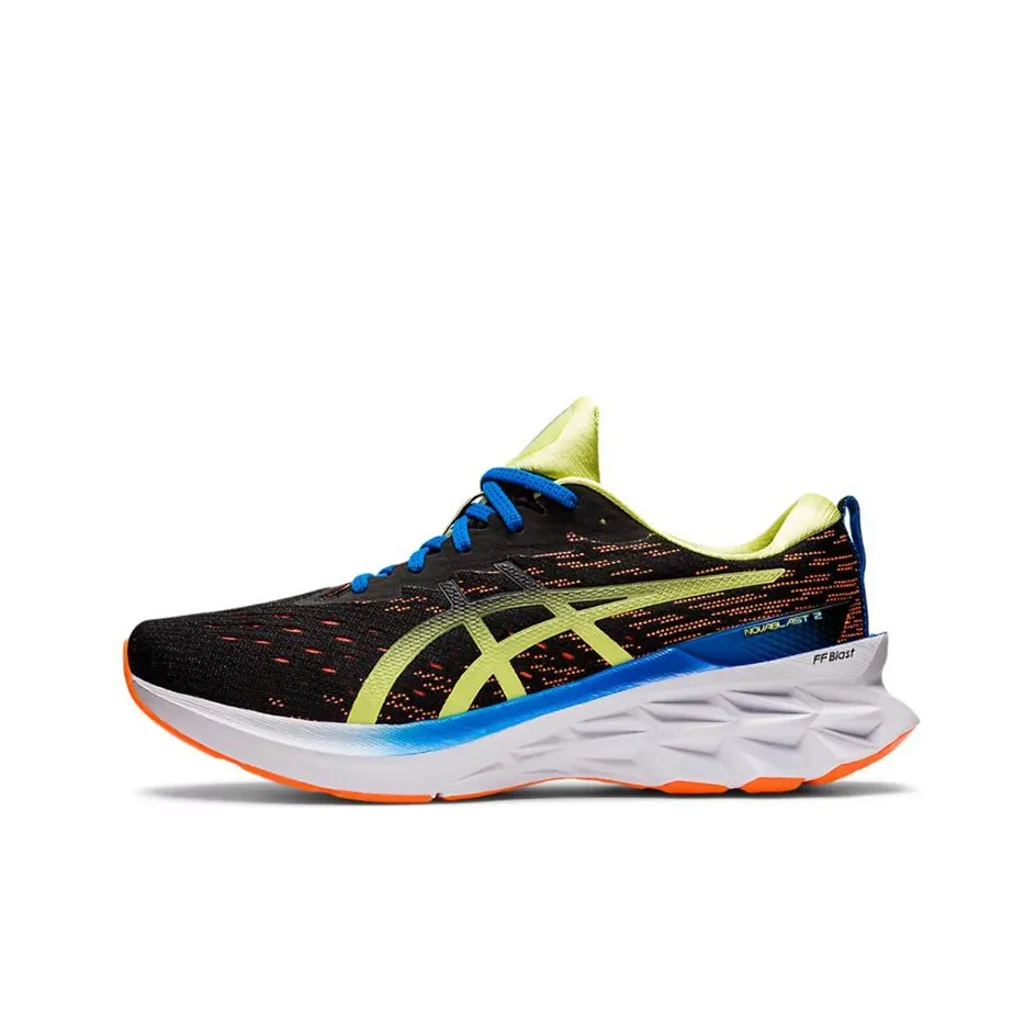 Asics Novablast 2 Black Shocking Orange