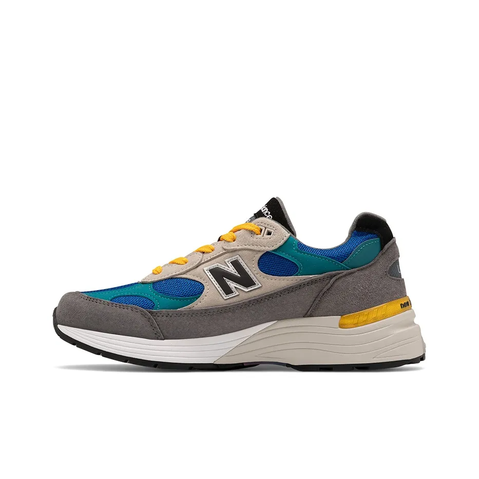 New Balance 992 'Grey/Blue/Teal/Yellow' Low top Sneakers