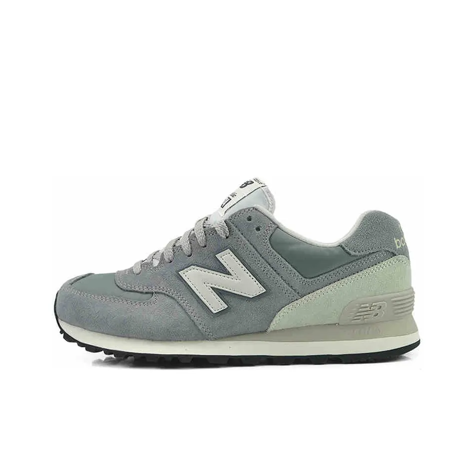 New Balance NB 574 Low Топ Повседневные Беговые Кроссовки Унисекс Серый