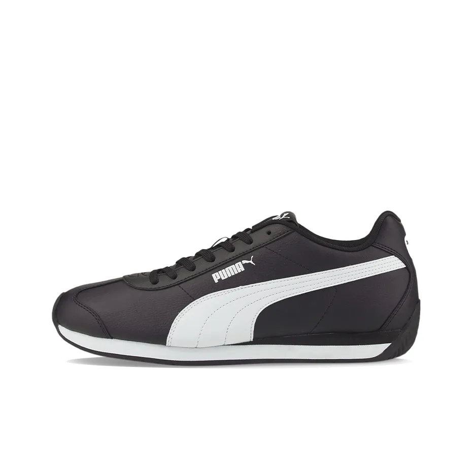 PUMA Turin 3 Casual Shoes Unisex Low Top Black/White
